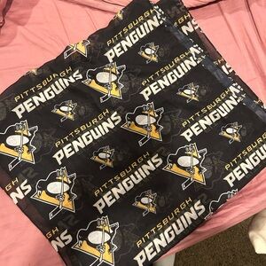Pittsburgh Penguins Black and Gold Fabric
